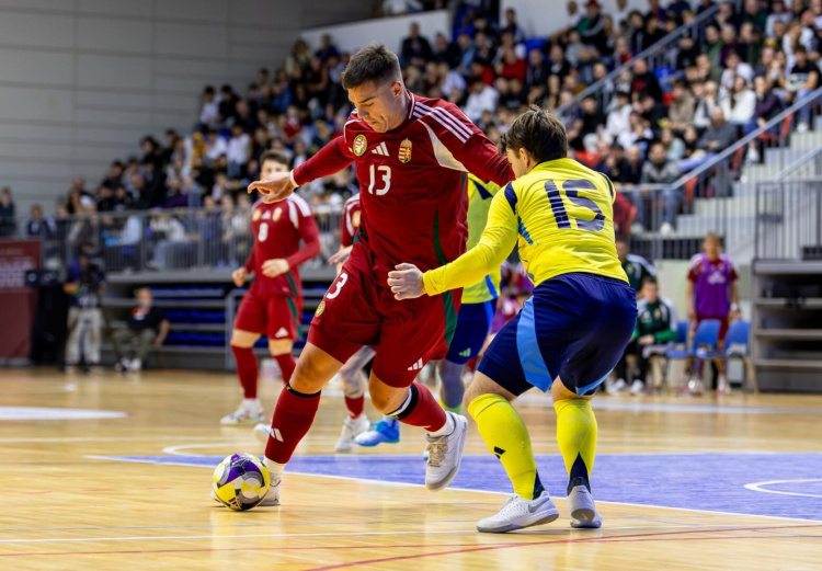 Legyőztük a svédeket - nyert Nyíregyházán a futsal válogatott