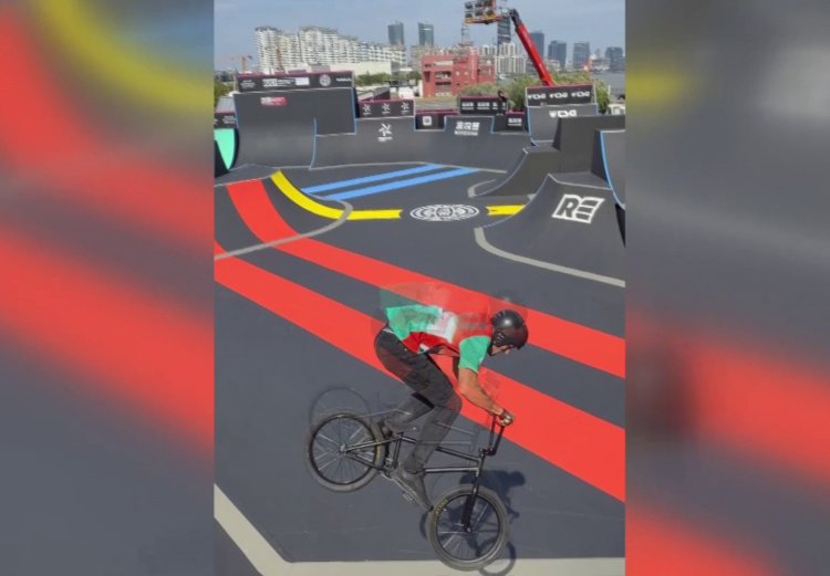 BMX freestyle – A világ legjobbjai között bizonyított Újváry Zoltán Sanghajban